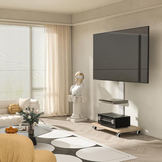 Thumbnail 6 de RFIVER TV Rollwagen für 35 kg, VESA 400x400