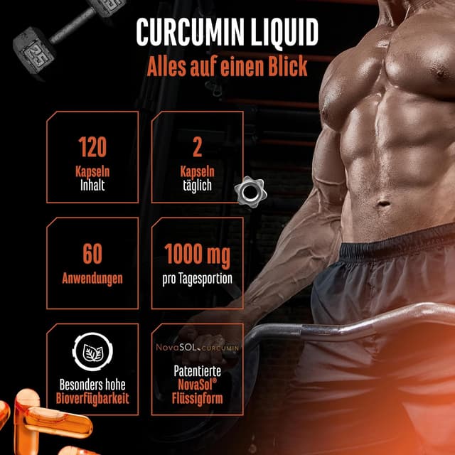 Detalle 2 de Curcuma NovaSol® 120 Liquid Kapseln 1000 mg