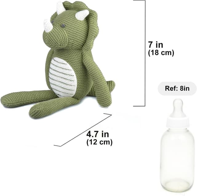 Detalle 2 de Organic cotton dinosaur teddy 7.1