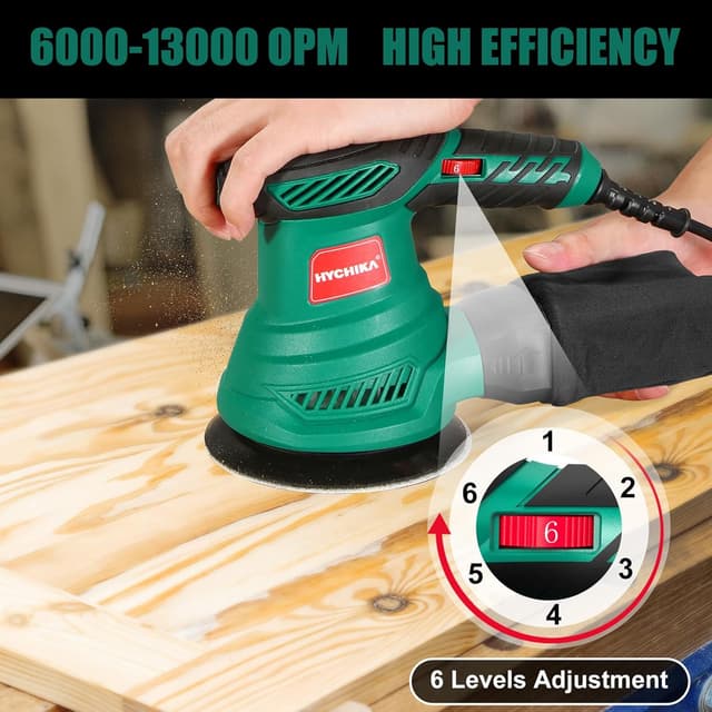 Thumbnail 3 de HYCHIKA Orbital Sander 300W 125mm