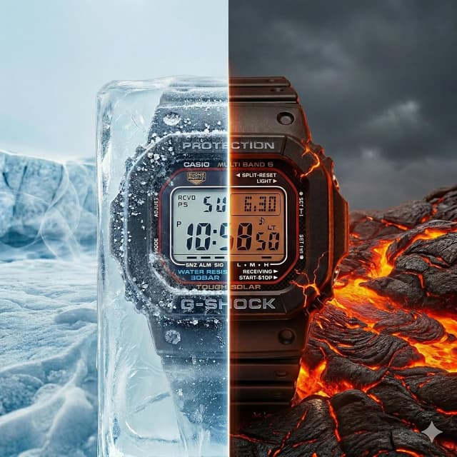 Detalle 2 de Casio G-Shock GW-M5610U-1 solar watch