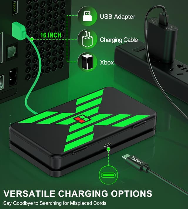 Thumbnail 2 de Portable 4×5520 mWh Xbox Controller Battery Pack