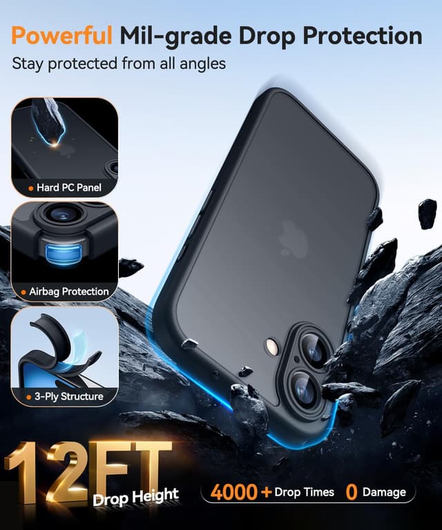 Thumbnail 4 de CANSHN Matte Case for iPhone 16