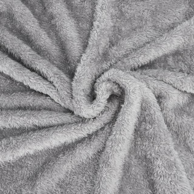 Thumbnail 2 de Nobleza Morbida Coperta in pile 120x100 Grigio