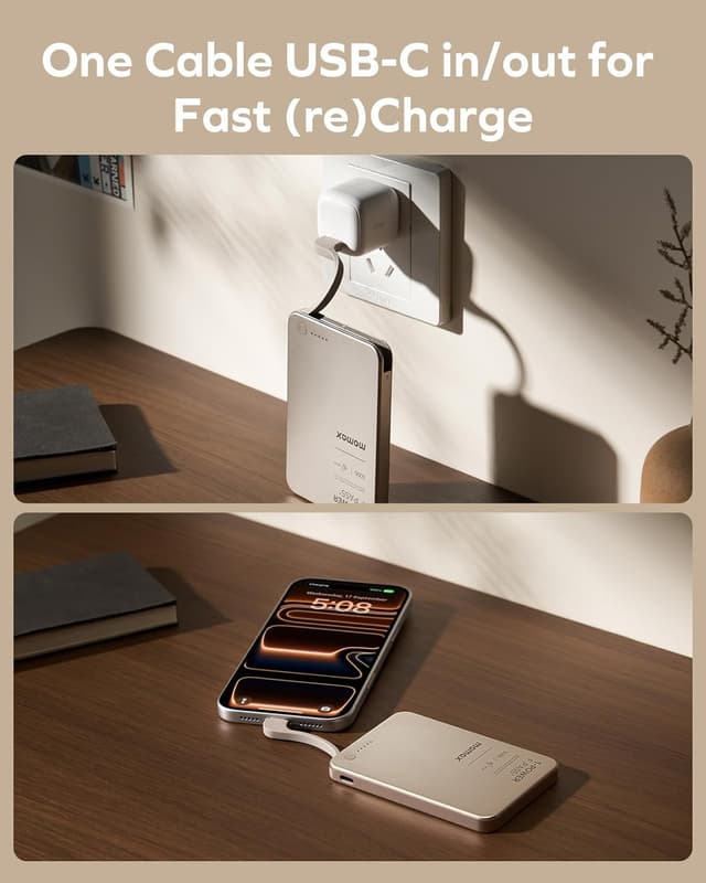 Thumbnail 5 de MOMAX Ultra-Thin Power Bank 20W