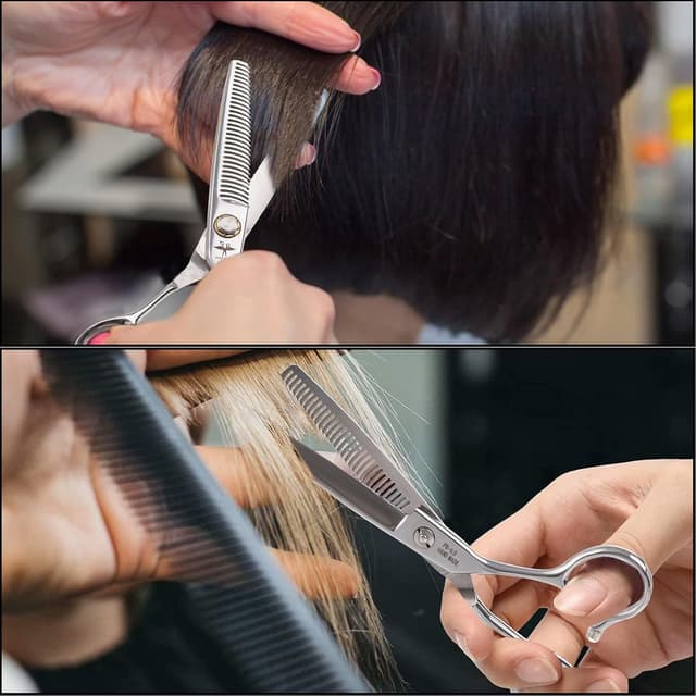 Thumbnail 5 de Hairdressing 6 Inch Thinning Scissors with Ball Bearing Tension ✂