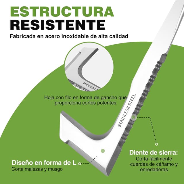 Detalle 2 de WORKPRO Deshierbe 31 cm extractor