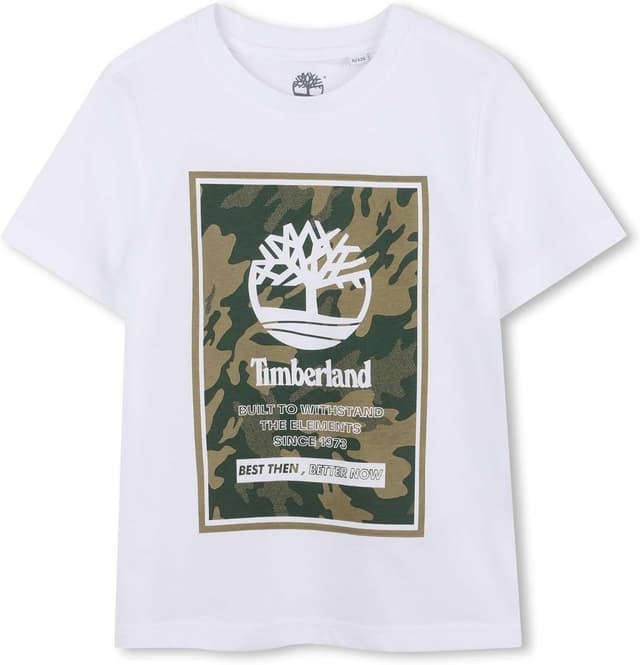 Detalle 2 de T-Shirt imprimé Timberland en coton