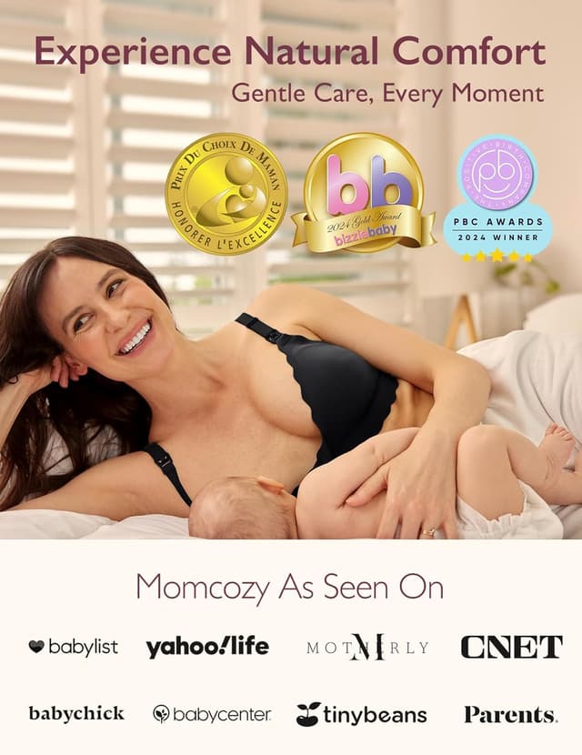 Thumbnail 4 de momcozy Nursing Bra Wireless Seamless