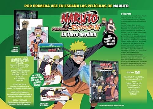 Detalle 1 de Naruto Shippuden La Película 4: La Torre Perdida + Corto en Blu-ray (Selecta Vision)