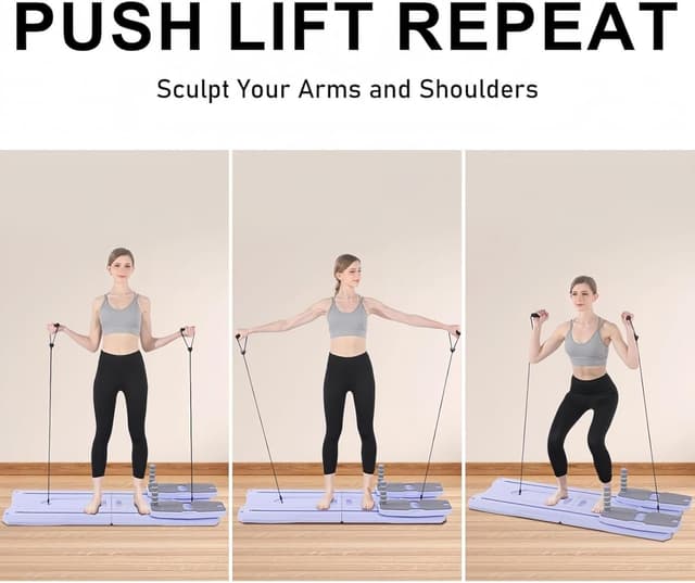 Thumbnail 6 de Pilates Reformer Board 8-in-1