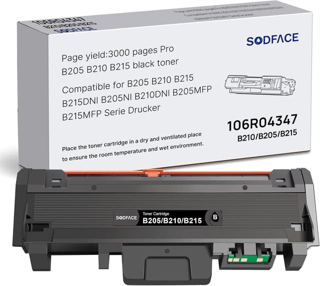 Detalle de SODFACE B210 B205 B215 Toner Cartridges 3,000 pages