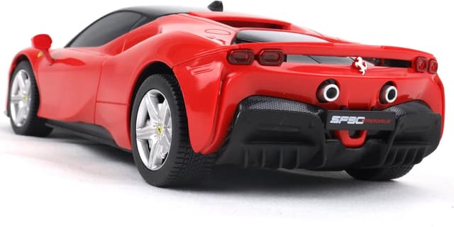Detalle de TURBO CHALLENGE Ferrari SF90 Stradale RC Prestige 1/24 Rosso (telecomando 2,4 GHz)