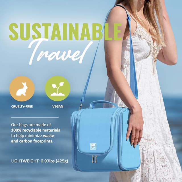 Thumbnail 6 de BOACAY Extra Large Hanging Travel Toiletry Bag