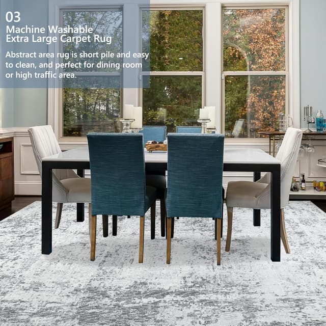 Thumbnail 4 de Capslpad 240x340cm Modern Abstract Area Rug