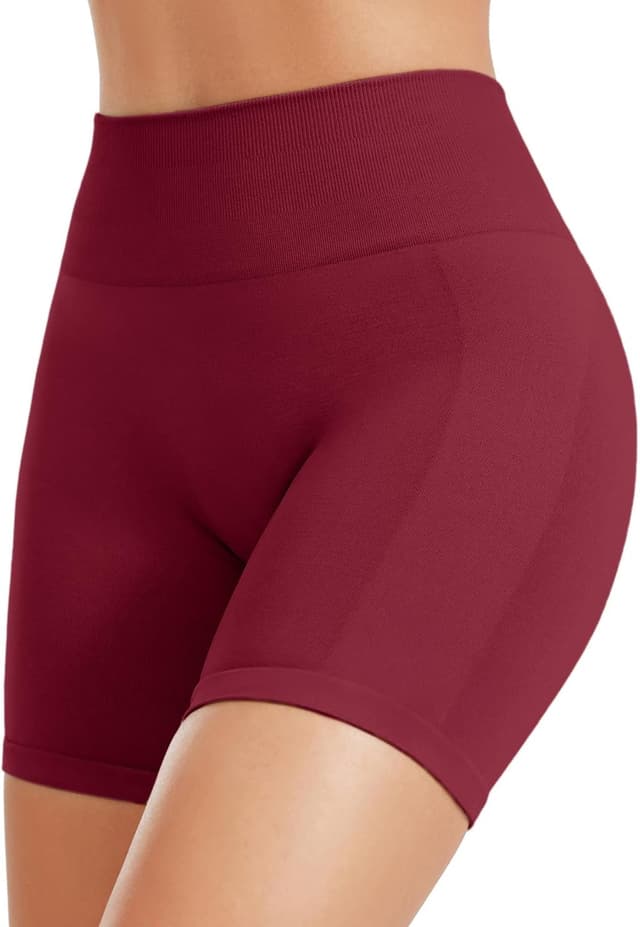 Detalle de JOYSPELS Damen Scrunch Sport Shorts mit High Waist und Seamless 360° Stretch – kurze Radlerhose fürs Gym & Joggen
