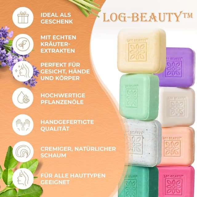 Thumbnail 4 de LOG-Beauty Naturseifen-Set 8x80g