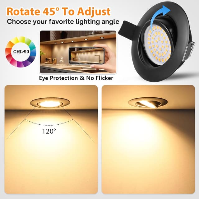 Thumbnail 4 de GeyouLux LED Einbaustrahler 6 W Set