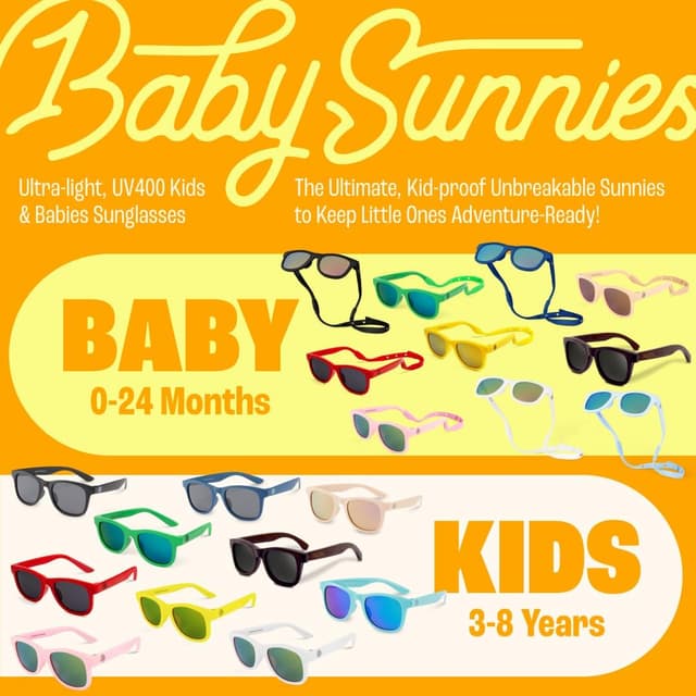 Thumbnail 6 de BABY SUNNIES Gafas de sol bebé 0-24 meses 👶🏻