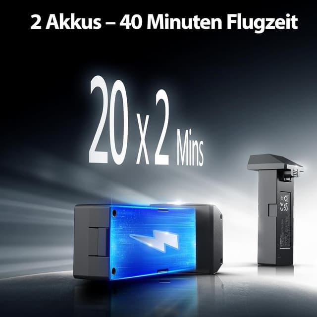 Thumbnail 2 de DEERC D25 Faltbare Drohne