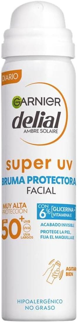 Imagen de GARNIER DELIAL Bruma Facial Solar FPS50+ para Pieles Sensibles ☀ en OfertitasTOP