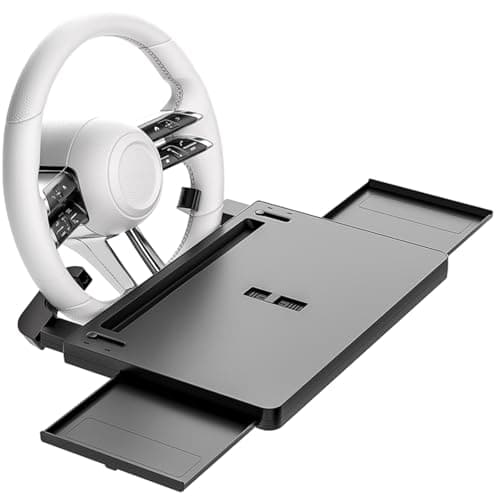 Detalle de Portable Large Steering Wheel Tray Table Laptop tray for car