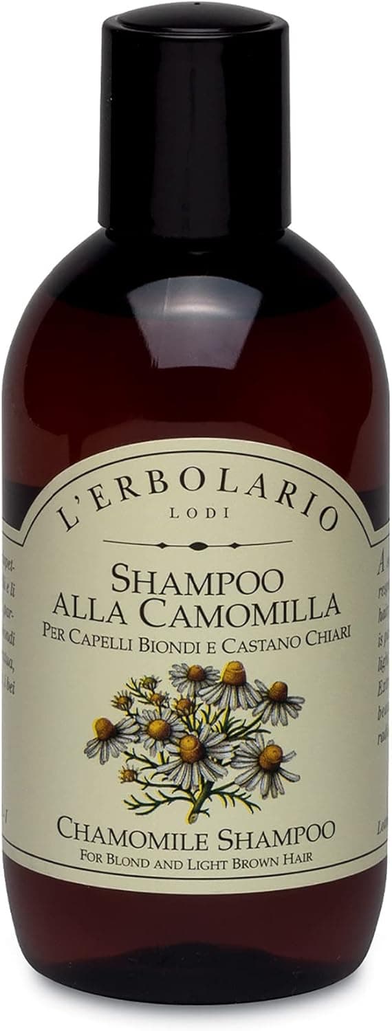 Detalle de L’Erbolario Shampooing à la camomille sans silicone — reflets dorés et éclat
