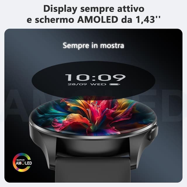 Detalle 2 de Blackview smartwatch con chiamate Bluetooth 1.43