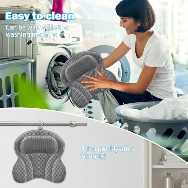 Thumbnail 5 de Gigmeta Badewannenkissen 6 Saugnäpfe