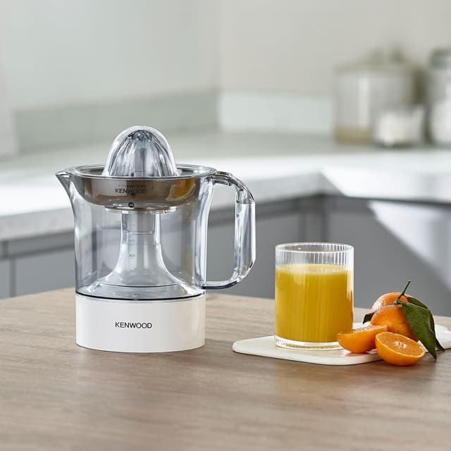 Detalle 2 de Kenwood JE290A spremiagrumi elettrico con caraffa da 1L e rotazione destra/sinistra (40 W) – Bianco
