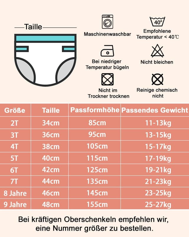 Thumbnail 5 de FLYISH Direct Trainingshose 4er Pack für Jungen 🩲