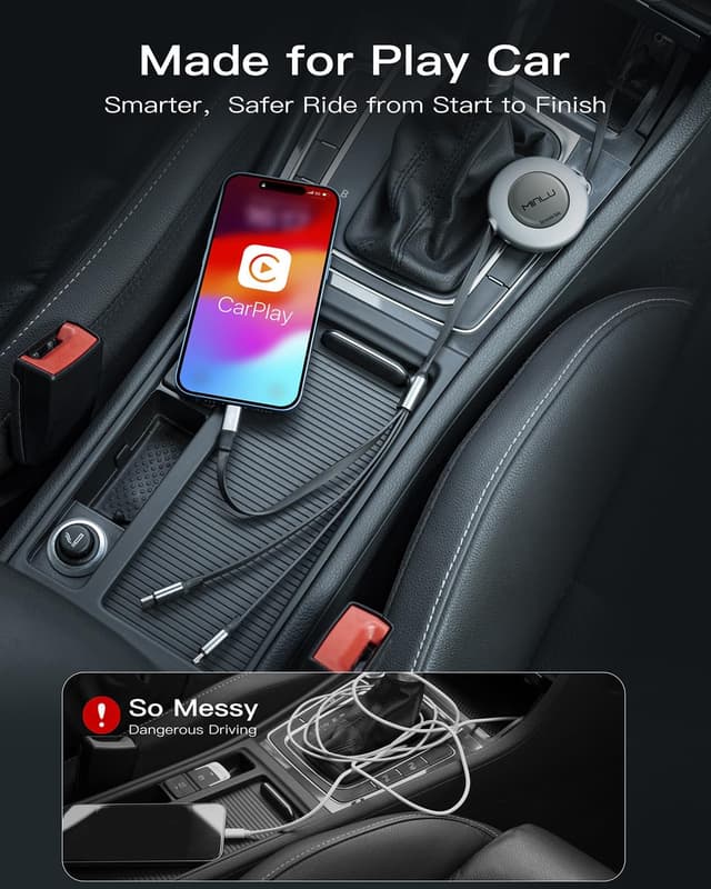 Detalle 2 de MINLU 5 in 1 Multi USB Kabel 3,5 A