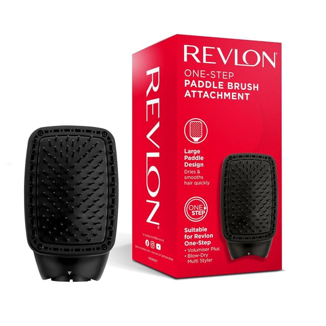 Detalle de Revlon One-Step Flachbürstenaufsatz – Flachbürsten-Aufsatz für den One-Step Styling-Tipp