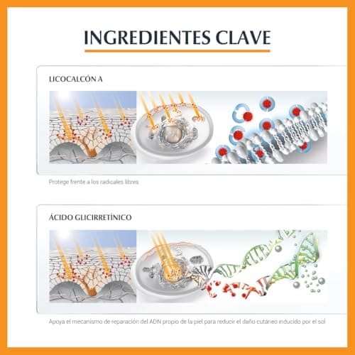 Detalle 1 de Eucerin Sun Face Oil Control FPS 50+ tono medio 50 ml