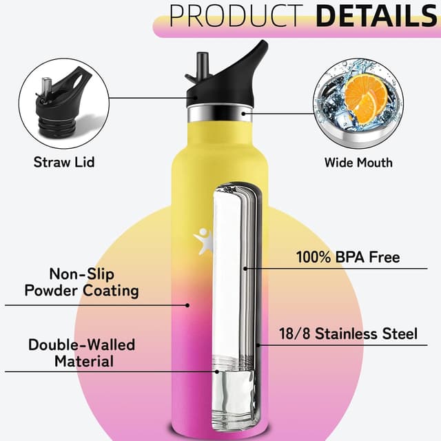 Detalle 2 de Bottiglia termica 1 litro, borraccia termica