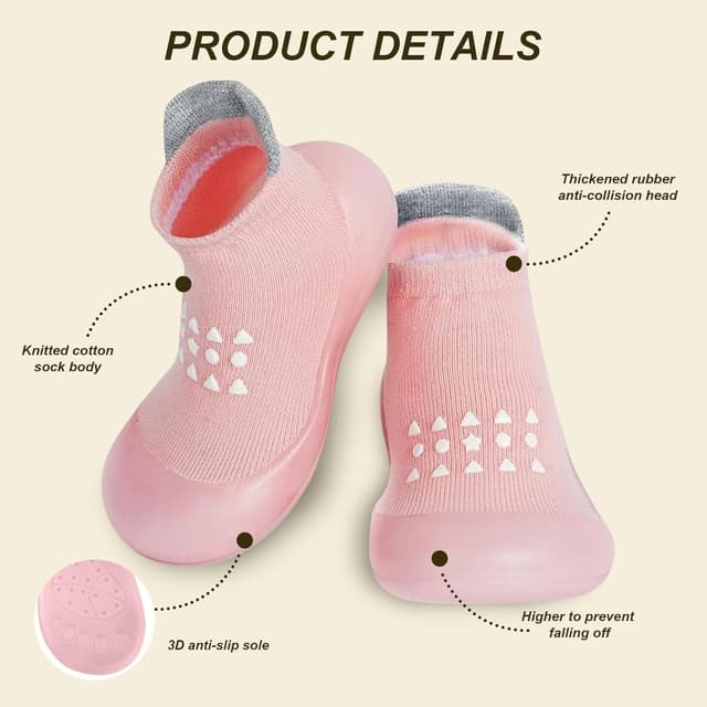 Thumbnail 2 de flintronic Scarpe per Primi Passi Bambino suola morbida