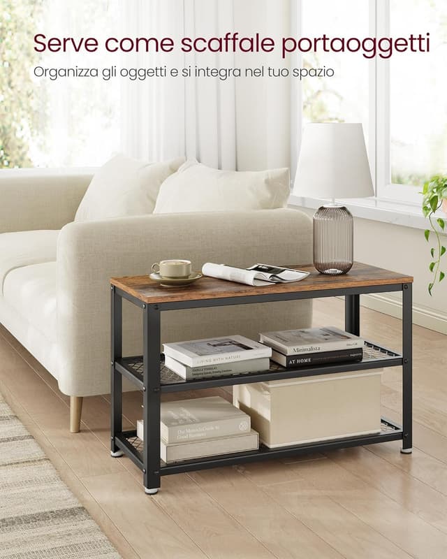 Thumbnail 6 de VASAGLE LBS73X panca scarpiera 73 cm