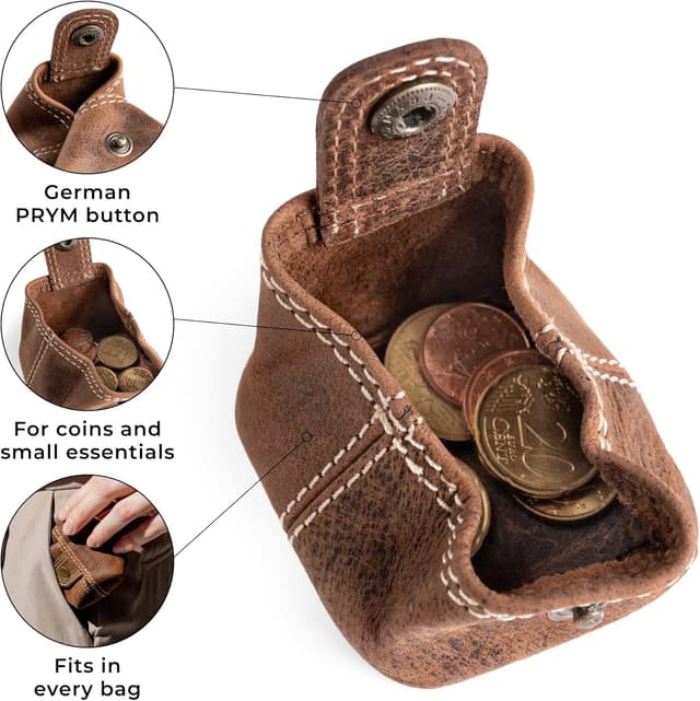 Thumbnail 3 de Berliner Bags Lena Monedero vintage de piel 👝