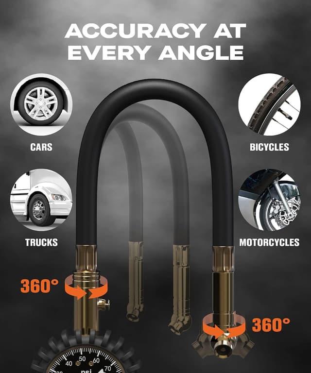 Thumbnail 5 de Vondior Tire Pressure Gauge 0-100 PSI