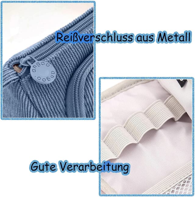 Detalle de ONCCI Federmäppchen für Mädchen mit 50 Stiften