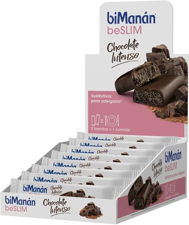 Imagen de BIMANÁN BESLIM - Barritas Sustitutivas de Chocolate Intenso 🍫 en OfertitasTOP