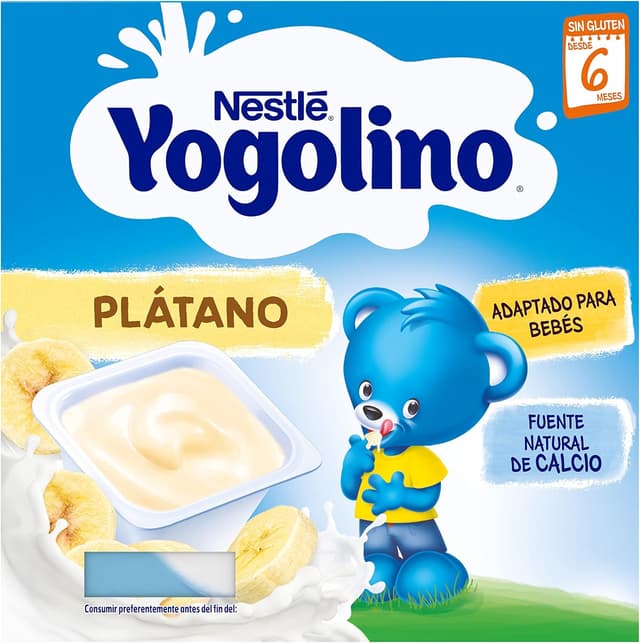 Thumbnail 1 de NESTLÉ YOGOLINO Plátano, Pack de 6 🍌 para bebés de 6 meses