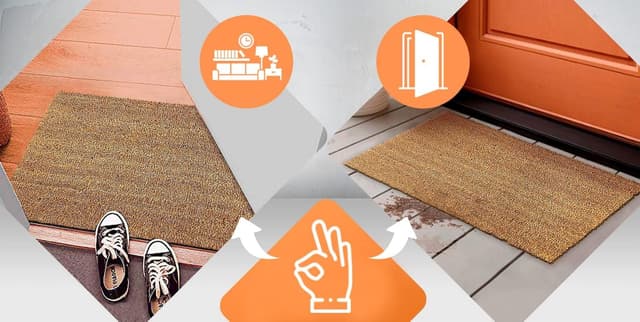 Thumbnail 4 de LUCA HOME Felpudo fibra de coco 40x70 cm