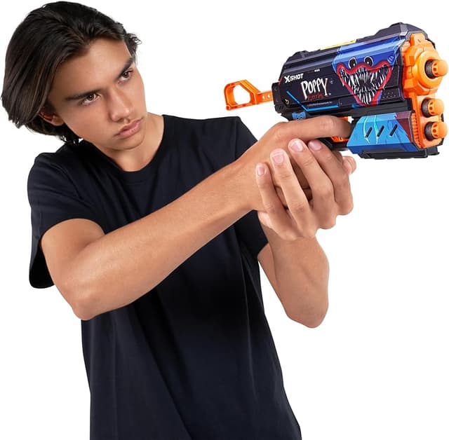Thumbnail 6 de XSHOT-X-Shot Skins Flux Blaster Poppy Playtime 2 Pack
