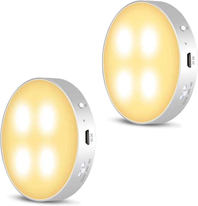 Detalle de Daffodil LEC022 wiederaufladbares LED Nachtlicht 500mAh