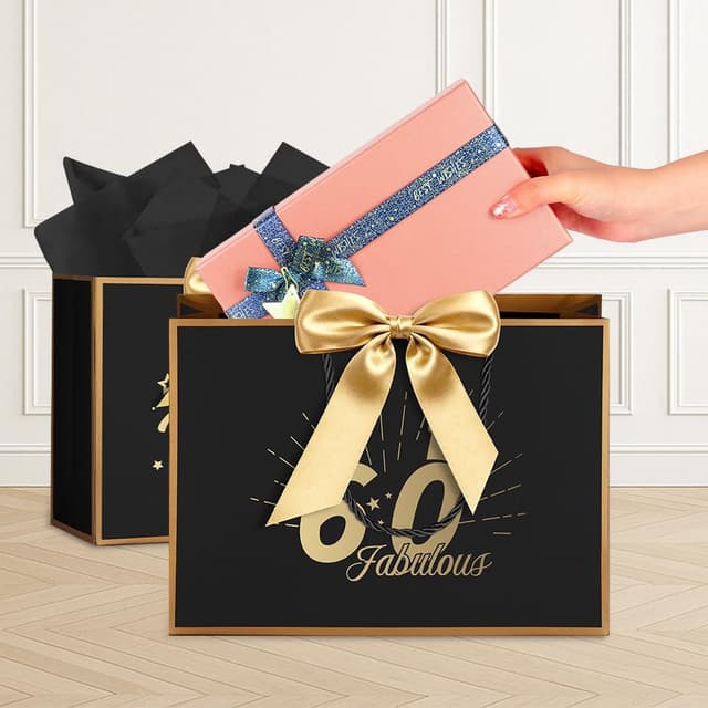 Thumbnail 5 de AOOSU Geschenktüte Geburtstag 28×20×10cm