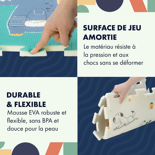 Detalle de Babify Star Ibaby tapis puzzle bébé 165