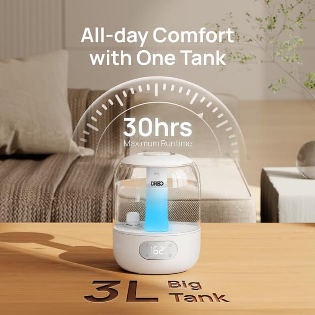 Thumbnail 5 de DREO Humidifier for Bedroom 3L Top Fill