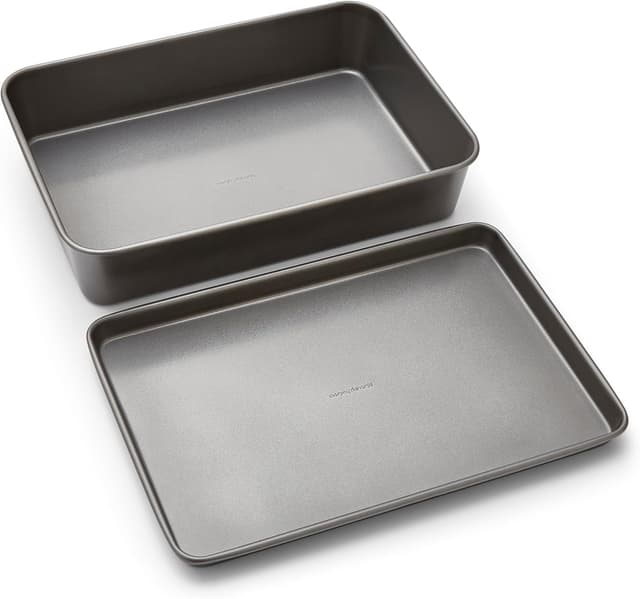 Thumbnail 6 de Morphy Richards 8" Loose Base Shallow Cake Tin Set (Non-Stick Carbon Steel) – 849007