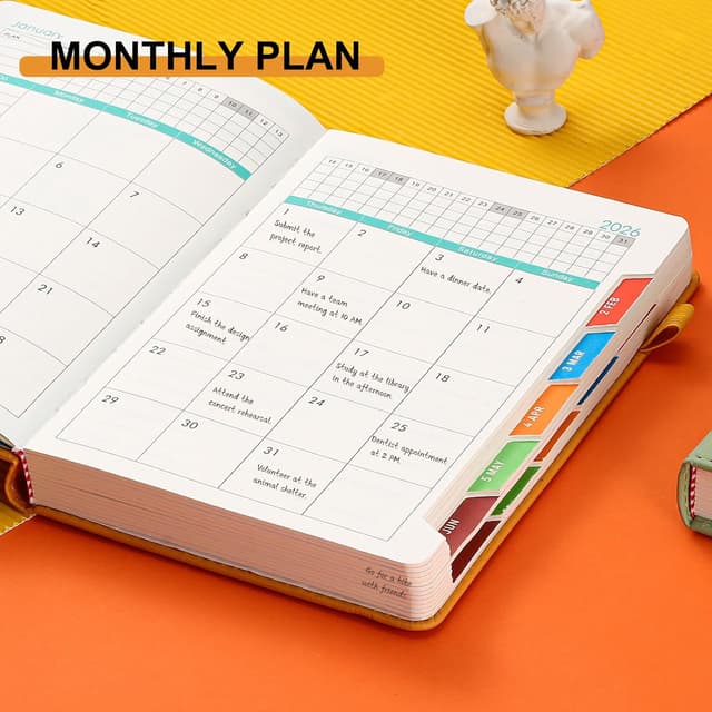 Thumbnail 5 de Goldaypln Agenda académica 2026 A5 1 día